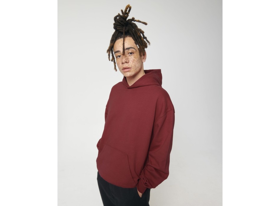 Cooper Dry - La felpa squadrata unisex con cappuccio dalla sensazione asciutta al tatto FullGadgets.com