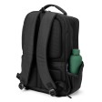 COPENHAGEN. Zaino in twill riciclato idrorepellente con due ampie tasche anteriori da 17'3" FullGadgets.com