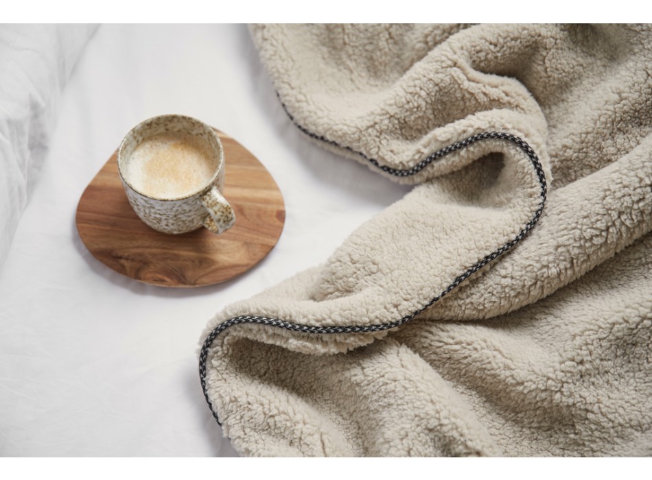 Coperta a doppio strato VINGA Maine in pile riciclato GRS FullGadgets.com