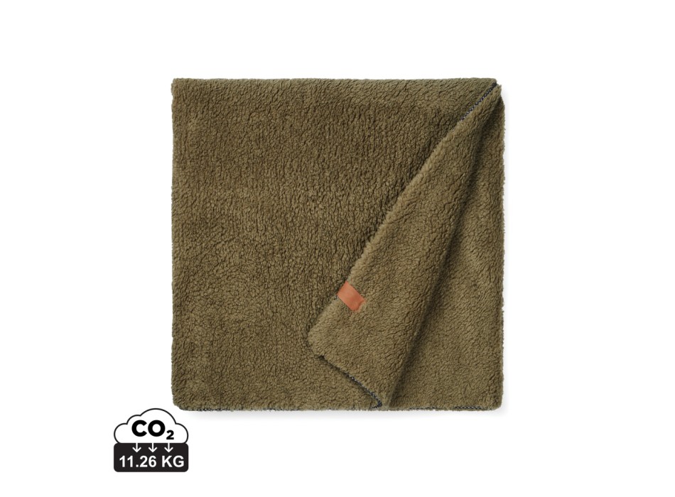 Coperta a doppio strato VINGA Maine in pile riciclato GRS FullGadgets.com