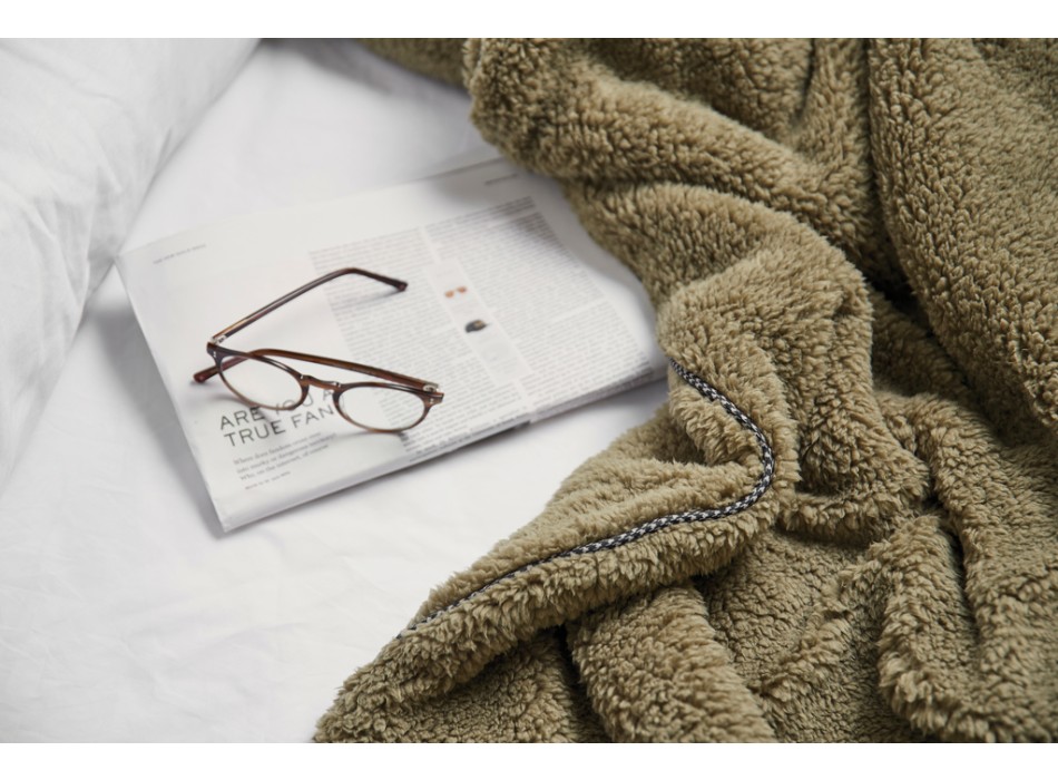 Coperta a doppio strato VINGA Maine in pile riciclato GRS FullGadgets.com