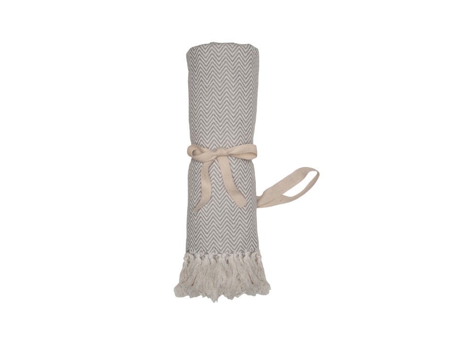 Coperta con frange realizzata in materiale 100% riciclato FullGadgets.com