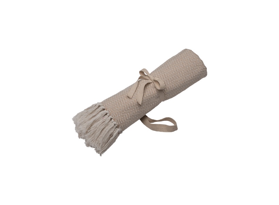 Coperta con frange realizzata in materiale 100% riciclato FullGadgets.com