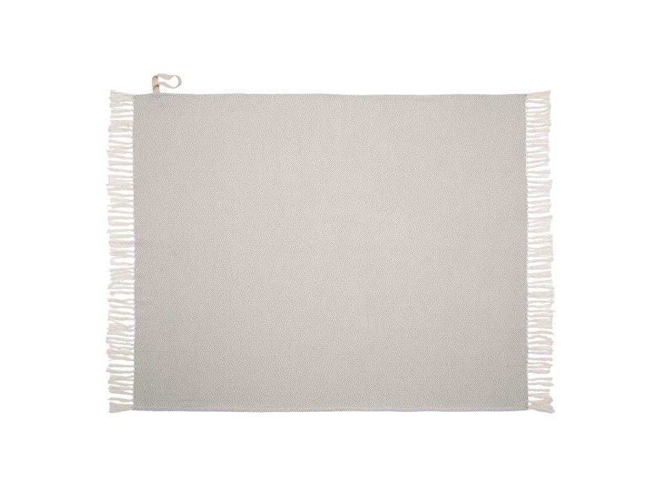 Coperta con frange realizzata in materiale 100% riciclato FullGadgets.com