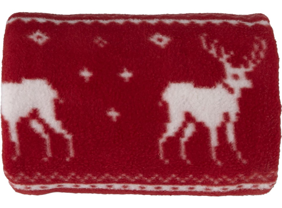 Coperta in pile a tema natalizio con renne design Jane FullGadgets.com