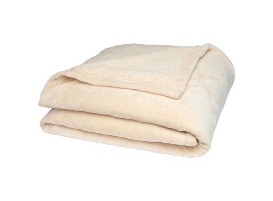 Coperta in sherpa riciclato certificato GRS Ashen  FullGadgets.com