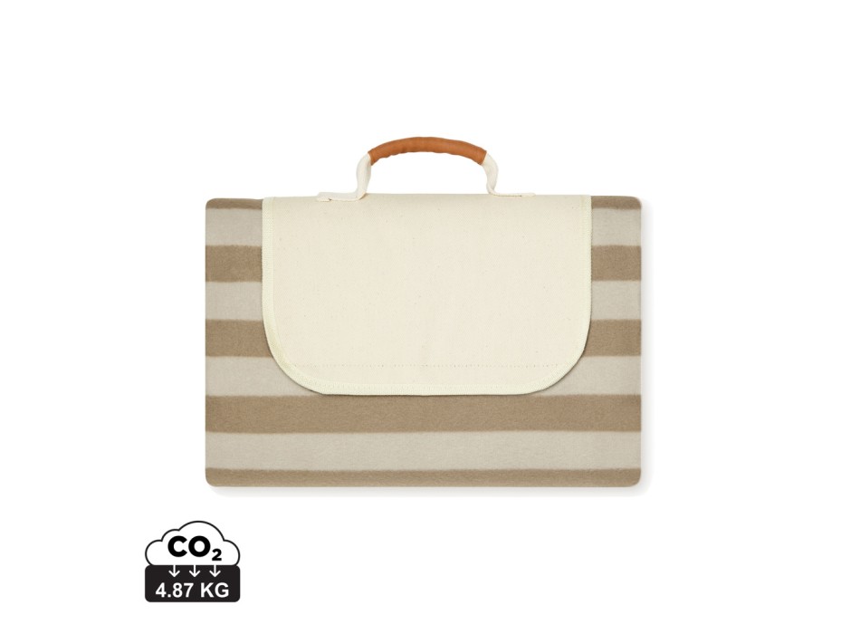 Coperta picnic grande VINGA Alba in rPET GRS FullGadgets.com