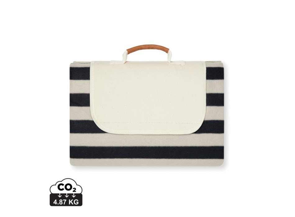 Coperta picnic grande VINGA Alba in rPET GRS FullGadgets.com