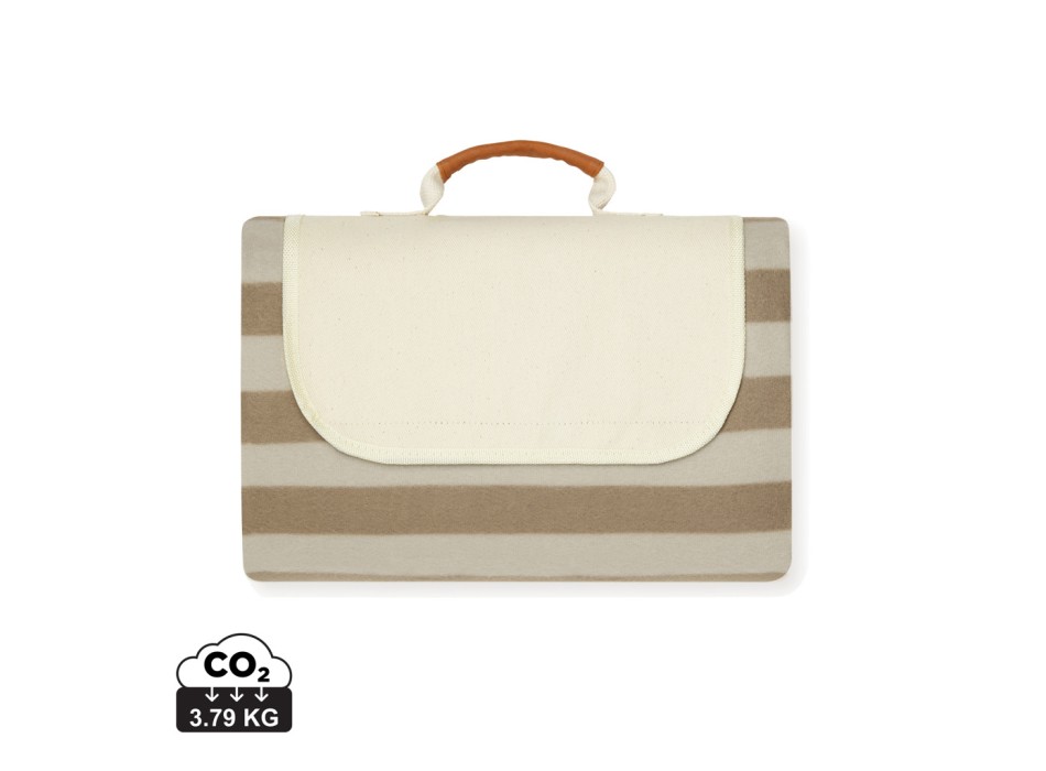 Coperta picnic VINGA Alba in rPET GRS FullGadgets.com