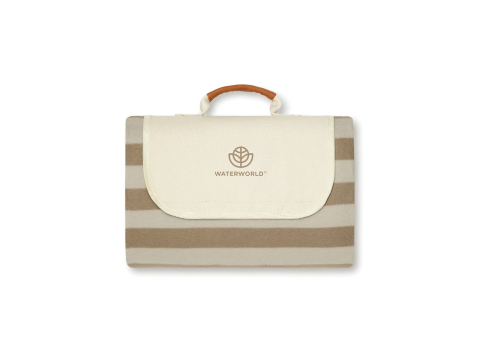 Coperta picnic VINGA Alba in rPET GRS FullGadgets.com