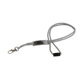 Cordino porta badge/chiavi con placchetta per personalizzazione e gancio antisoffocamento FullGadgets.com