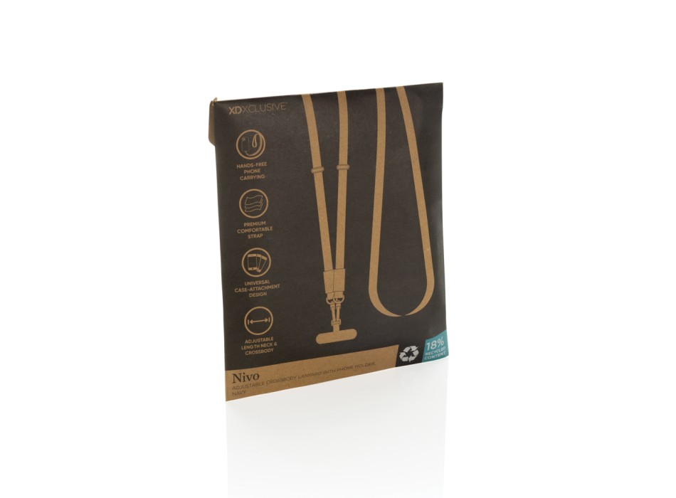 Cordino/tracolla Nivo in rPET RCS FullGadgets.com