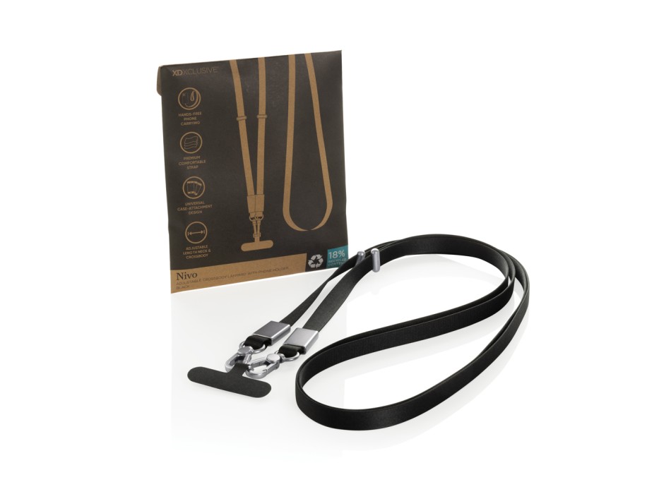 Cordino/tracolla Nivo in rPET RCS FullGadgets.com