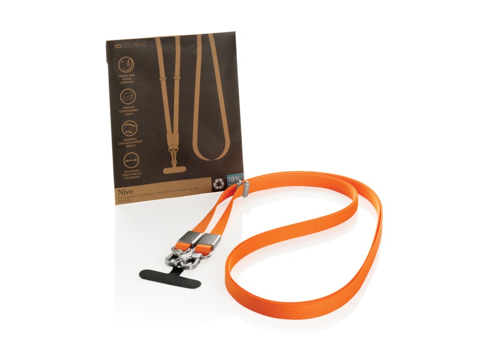 Cordino/tracolla Nivo in rPET RCS FullGadgets.com