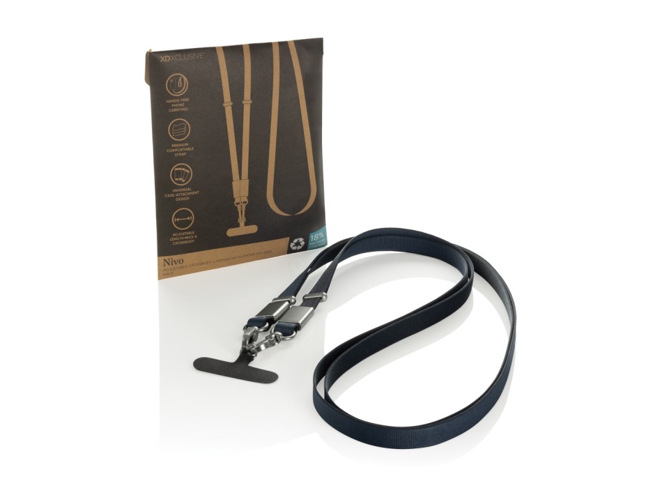 Cordino/tracolla Nivo in rPET RCS FullGadgets.com