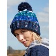 Corkscrew Pom Pom Beanie FullGadgets.com