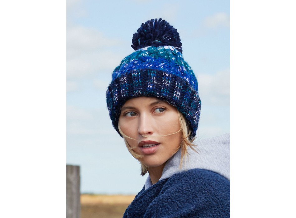 Corkscrew Pom Pom Beanie FullGadgets.com