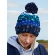 Corkscrew Pom Pom Beanie FullGadgets.com