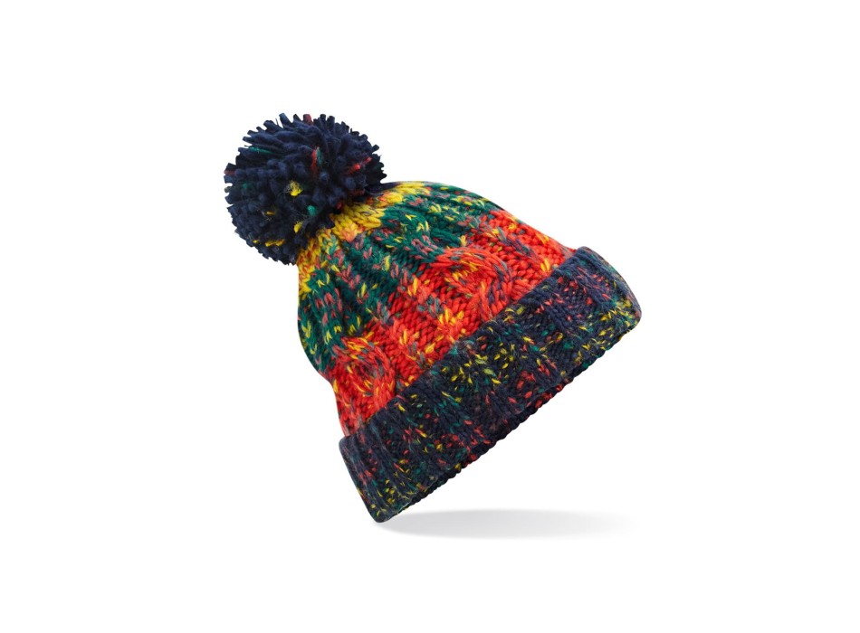 Corkscrew Pom Pom Beanie FullGadgets.com