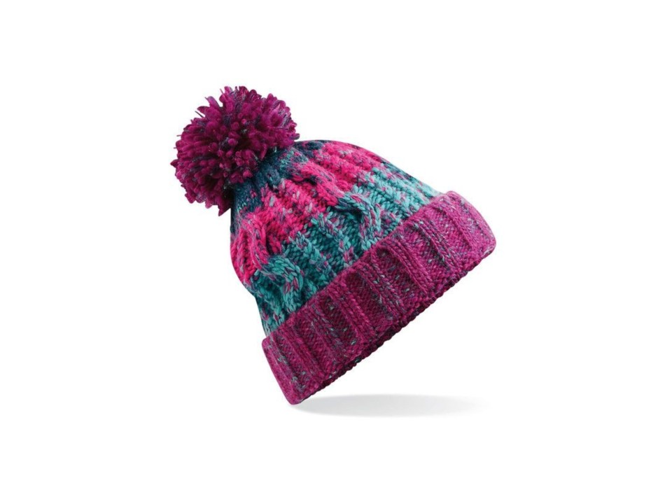 Corkscrew Pom Pom Beanie FullGadgets.com