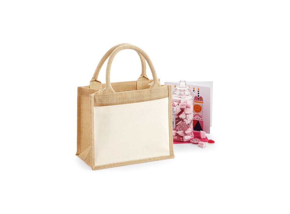 Cotton Pocket Jute Gift Bag FullGadgets.com
