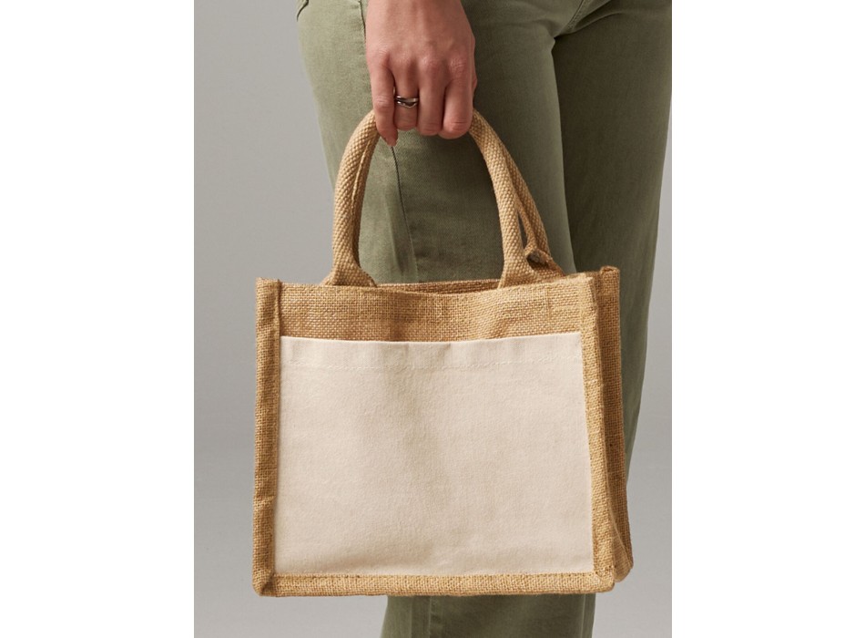Cotton Pocket Jute Gift Bag FullGadgets.com
