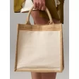 Cotton Pocket Jute Midi Tote FullGadgets.com