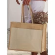 Cotton Pocket Natural Starched Jute Shopper FullGadgets.com