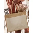 Cotton Pocket Natural Starched Jute Shopper FullGadgets.com