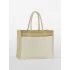 Cotton Pocket Natural Starched Jute Shopper