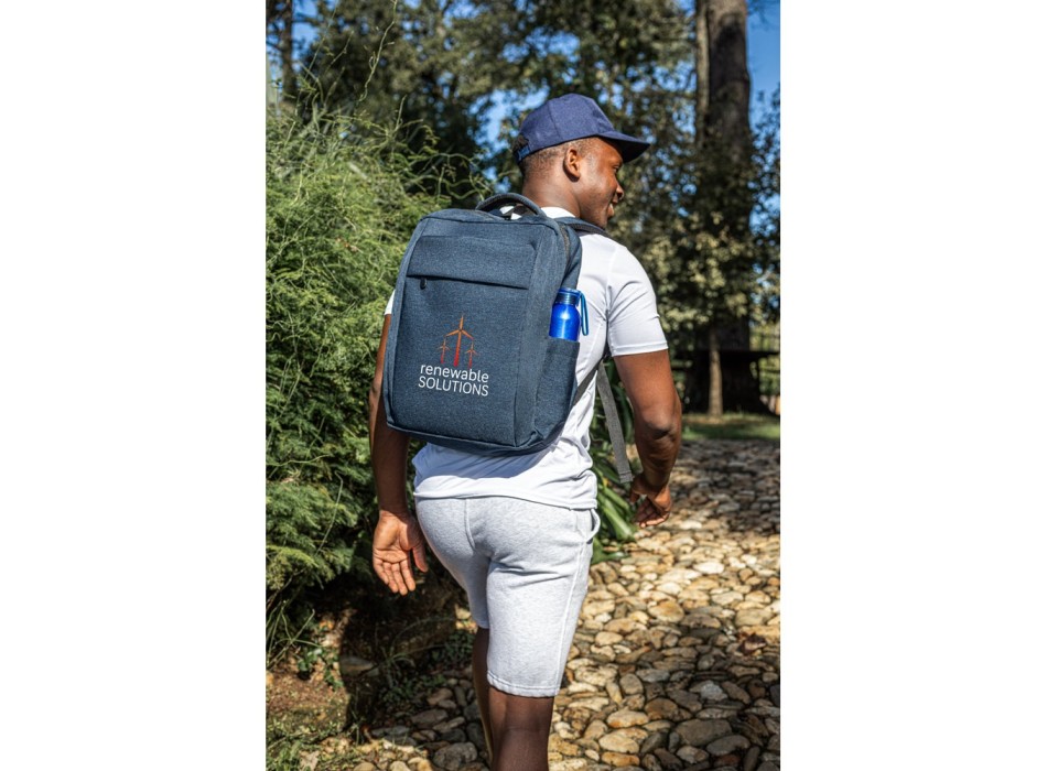 COVENTRY. Zaino porta laptop completamente imbottito in poliestere riciclato ad alta densità 300D e fodera in poliestere riciclato 210D 15.6' FullGadgets.com