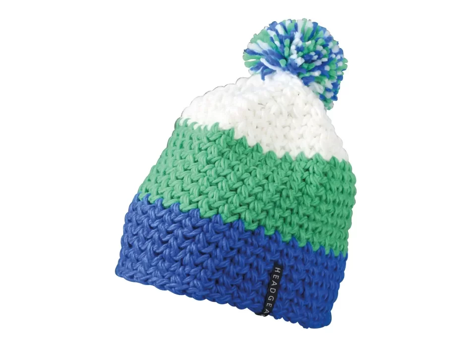 Crocheted Cap with Pompon FullGadgets.com