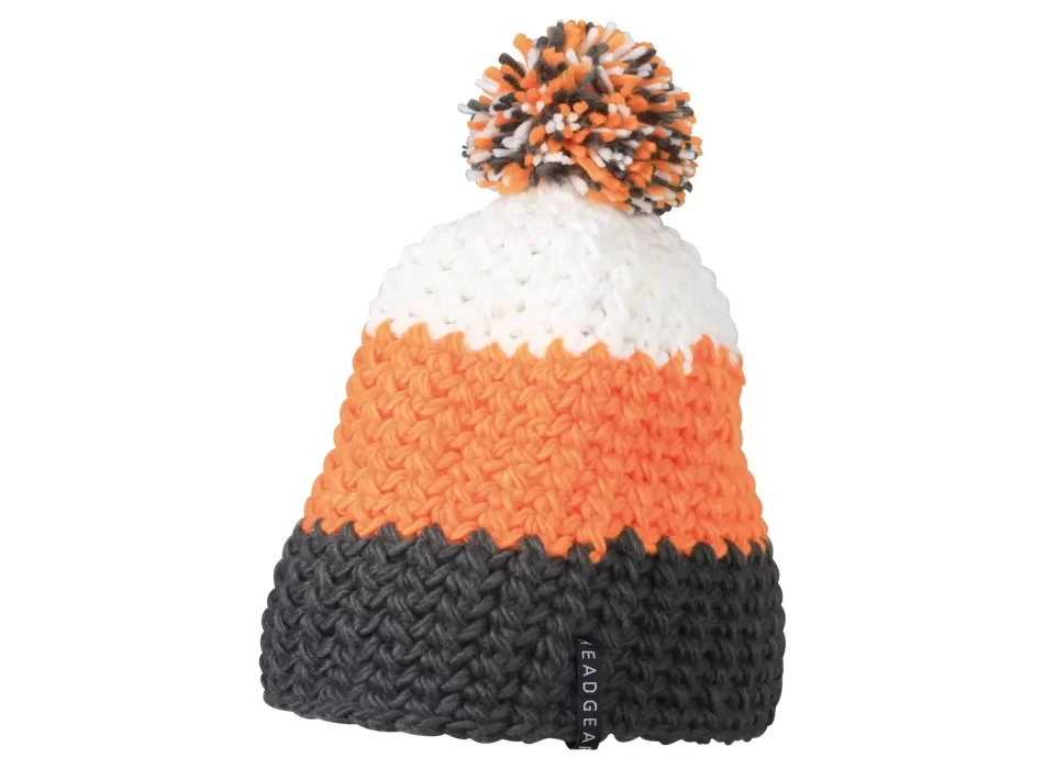 Crocheted Cap with Pompon FullGadgets.com