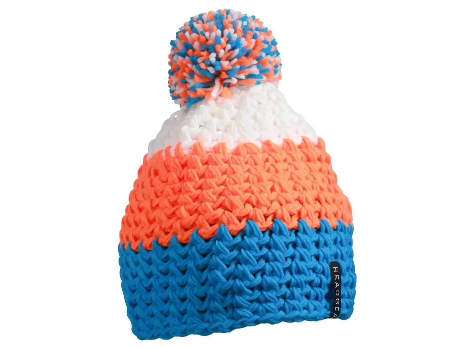 Crocheted Cap with Pompon FullGadgets.com