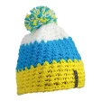 Crocheted Cap with Pompon FullGadgets.com