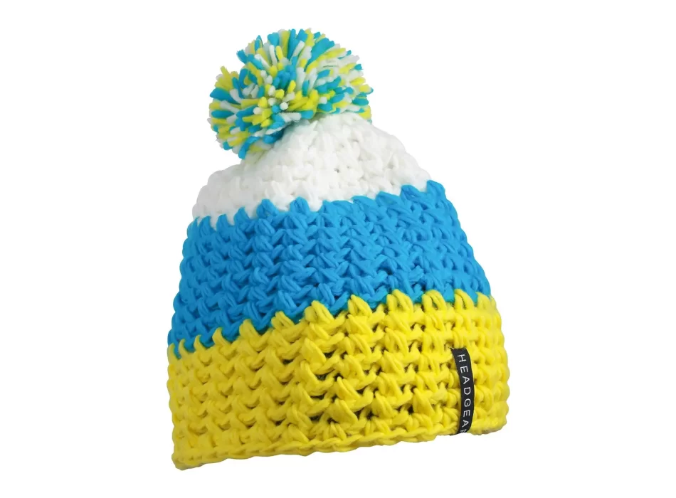 Crocheted Cap with Pompon FullGadgets.com