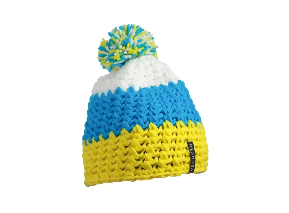 Crocheted Cap with Pompon FullGadgets.com