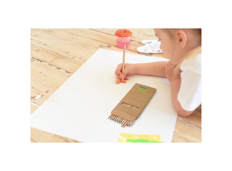 CROCO. Scatola con 12 matite colorate FullGadgets.com