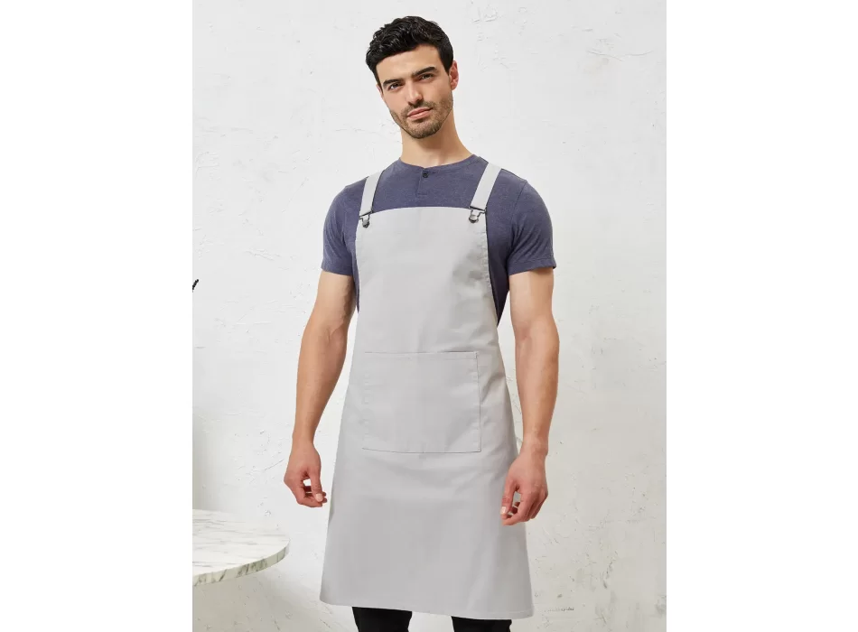 Cross Back "Barista" Bib Apron FullGadgets.com