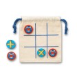 CROSSES. Classico gioco del tris con 10 pezzi in legno compensato FullGadgets.com
