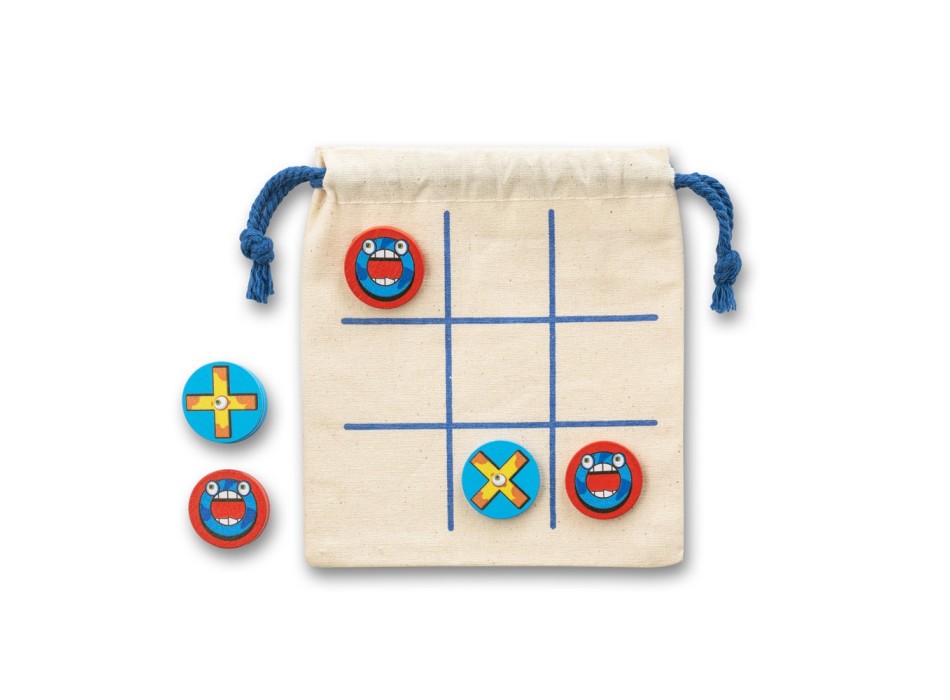 CROSSES. Classico gioco del tris con 10 pezzi in legno compensato FullGadgets.com