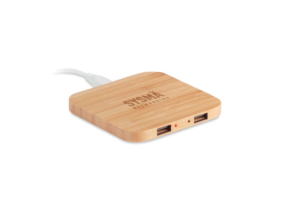 CUADRO - Caricatore wireless in bamboo FullGadgets.com