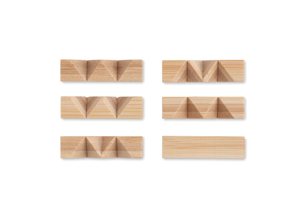 CUBENATS - Puzzle rompicapo in bambù FullGadgets.com