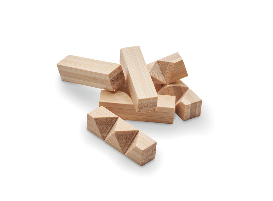 CUBENATS - Puzzle rompicapo in bambù FullGadgets.com