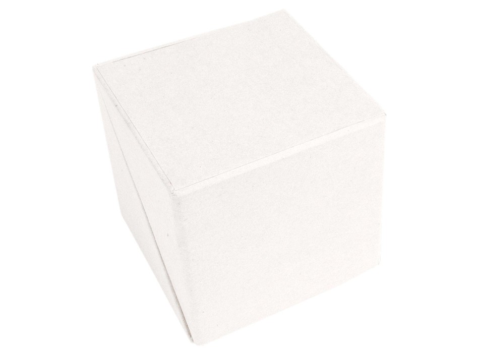 Cubo apribile in cartoncino. All'interno porta penne e foglietti adesivi colorati per note FullGadgets.com