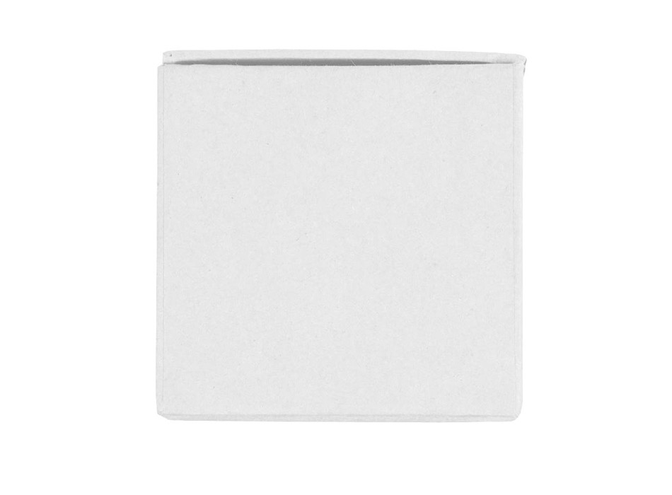 Cubo apribile in cartoncino. All'interno porta penne e foglietti adesivi colorati per note FullGadgets.com
