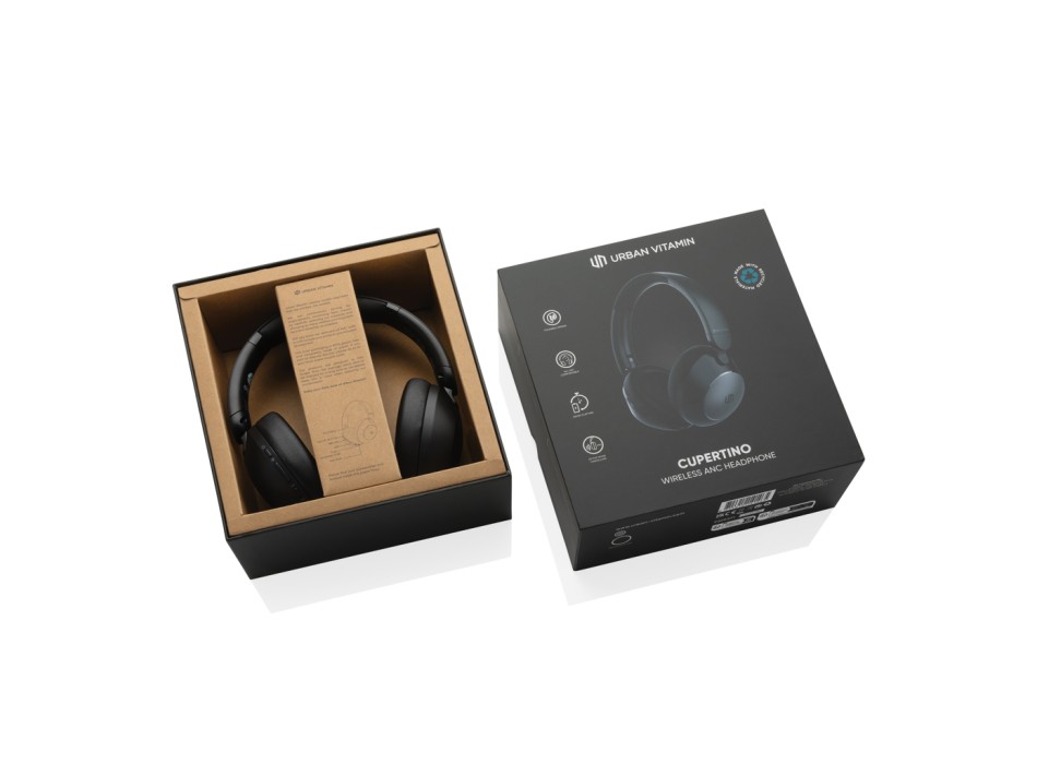 Cuffie ANC in plastica riciclata RCS Urban Vitamin Cupertino FullGadgets.com
