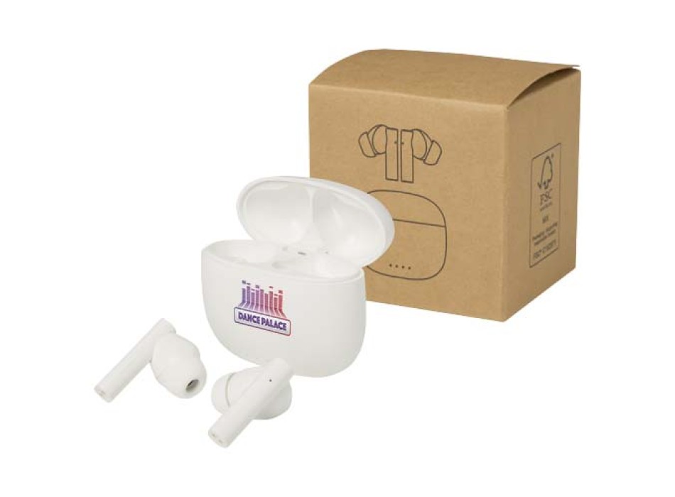 Cuffie Bluetooth® True Wireless in plastica riciclata con inserti auricolari in silicone Alterf FullGadgets.com