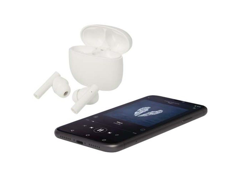 Cuffie Bluetooth® True Wireless in plastica riciclata con inserti auricolari in silicone Alterf FullGadgets.com
