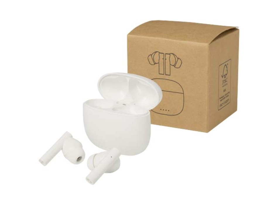 Cuffie Bluetooth® True Wireless in plastica riciclata con inserti auricolari in silicone Alterf FullGadgets.com